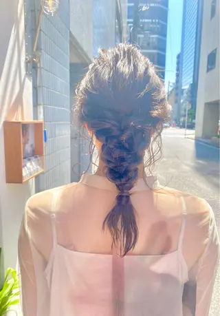 安永 涼のヘアスタイル