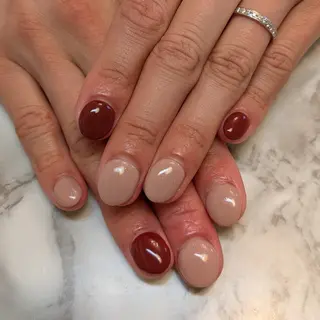 ネイル ジェヌインネイル 河内のネイルデザイン