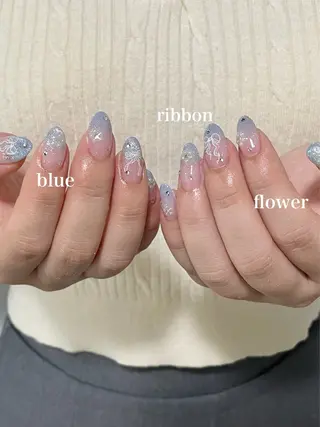 ミディアム LBnail.sae /おえかきネイルのネイルデザイン