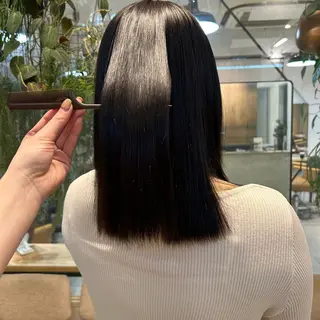 ミディアム カラー じゅわっと暖色カラー 🍊Moemiのヘアスタイル