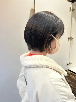 ショート 前田 加奈子のヘアスタイル
