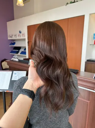 ロング カラー 今中紗英 /奈良市/尼ヶ辻のヘアスタイル