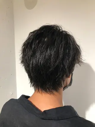 ショート メンズ 高橋 英彦のヘアスタイル