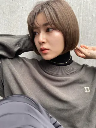 ショート 似合わせボブ/ 大人ボブ🩵しおのヘアスタイル