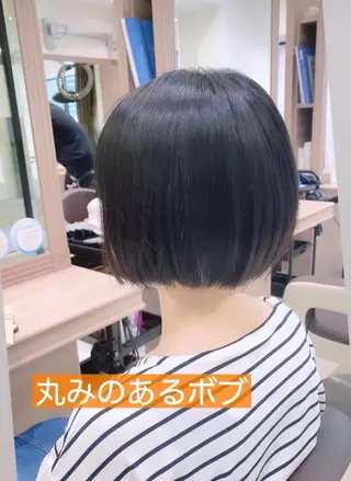 ショート ショート、ボブ/ 川鍋薫のヘアスタイル