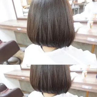 ショート カラー 🟦髪質改善6年 💊YAMAMOTOのヘアスタイル