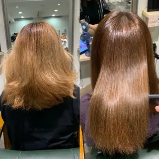 ミディアム 美髪矯正/髪質改善/ Hirotoのヘアスタイル