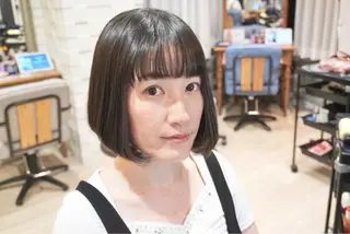 ショート ミヤザキ ユタカのヘアスタイル