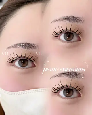 マツエク・マツパ RUNON 🎀 大阪福島 SeneLのマツエク・マツパデザイン