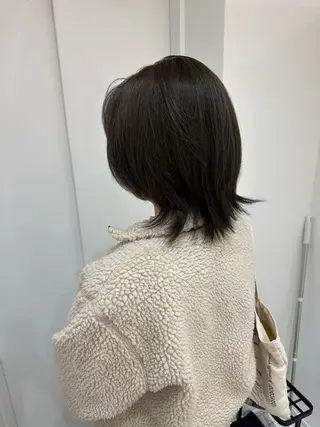 ミディアム カラー レイヤー/ナチュラル 💐nao.のヘアスタイル