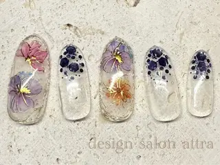 ネイル 糀屋 彩奈のネイルデザイン