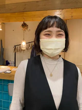 ショート カラー 竹内 柚子のヘアスタイル