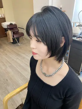 ショート オスメニア 真也のヘアスタイル