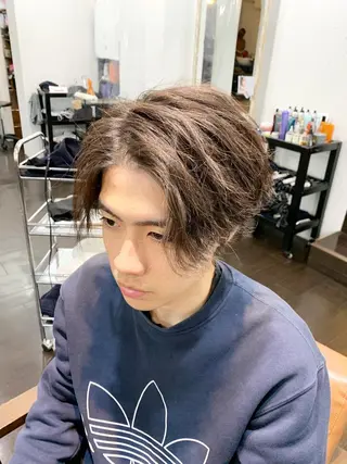 ショート カラー パーマ 名古屋駅/トップス タイリスト/大黒拓哉のヘアスタイル