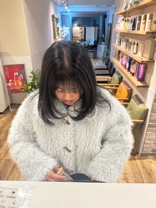 ミディアム ヘアセット⌇艶カラー 🫧⌇Nanahoのヘアスタイル