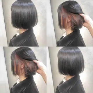 ショート カラー sano sayakaのヘアスタイル