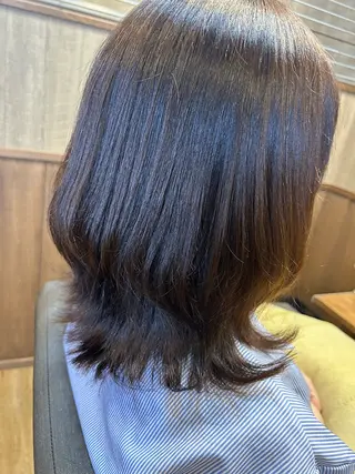 ミディアム 渡邊 憩のヘアスタイル