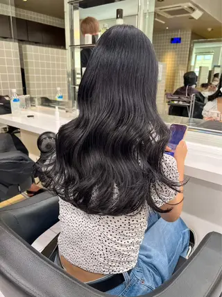 ロング カラー Over hair_ misakiのヘアスタイル