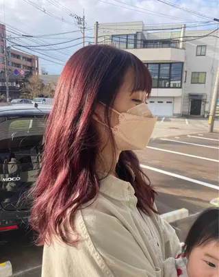 カラー 加藤 明香里のヘアスタイル