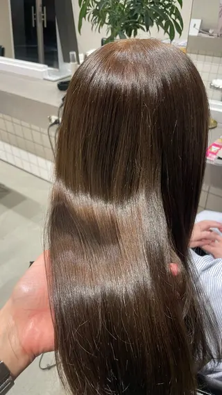 ロング カラー 郡山/透明感カラー /馬場アンドレアのヘアスタイル