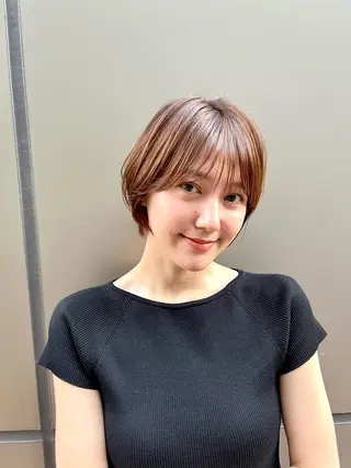 ショート ヘッドスパ/縮毛矯正 /横山陸人のヘアスタイル