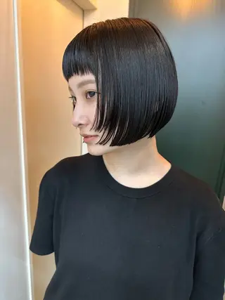 ショート Hiroto/表参道 /暗髪/モード♠️のヘアスタイル