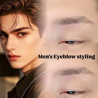 メンズ アイブロウ 🎀Moa🎀 【束感まつ毛】の眉毛・アイブロウイメージ
