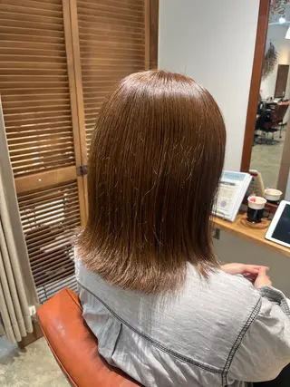 カラー ワンカラーモデル/ 大村莉子のヘアスタイル