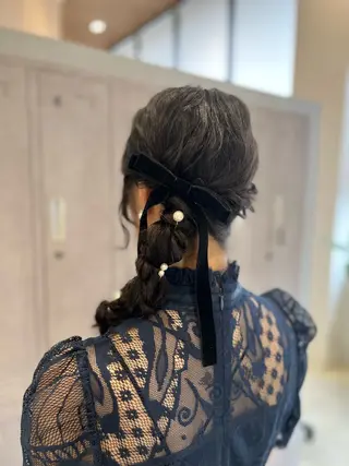 ヘアアレンジ 小池 夏美のヘアスタイル
