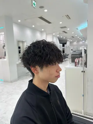 パーマ メンズ 🐺韓国風メンズ特化 あさひ🐺のヘアスタイル