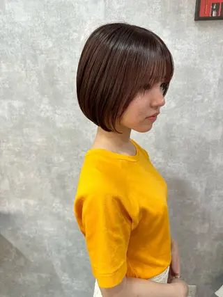 ショート モテ髪/ボブ/ショー ト/アダチフウトのヘアスタイル