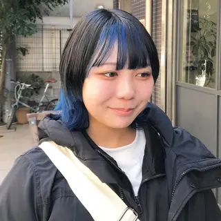 ショート カラー ✂︎ウルフ・ショート ✂︎MIKUNIのヘアスタイル