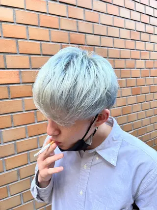 カラー ブリーチ/縮毛矯正 ❤️‍🔥シンノスケのヘアスタイル