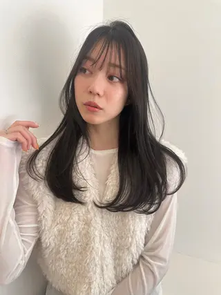 ロング 箱崎 凪沙のヘアスタイル