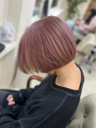 ミディアム カラー 🧡可愛い色落ち🧡 ハイトーン特化🧡のヘアスタイル