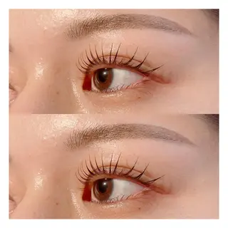 マツエク・マツパ アイブロウ 三谷 知代のマツエク・マツパデザイン