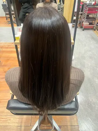 ロング カラー 岩田 舞美のヘアスタイル