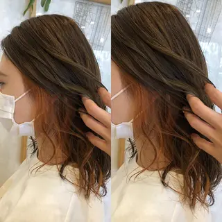 カラー mu ku.のヘアスタイル
