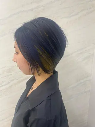 ショート カラー jill by gisel＿のヘアスタイル