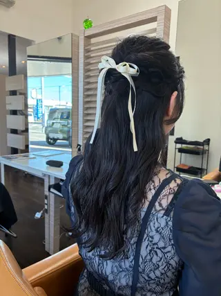 カラーモデル Takahataのヘアスタイル