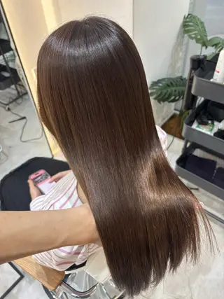 ロング タカト/レイヤー /流行ヘア/髪質改善のヘアスタイル