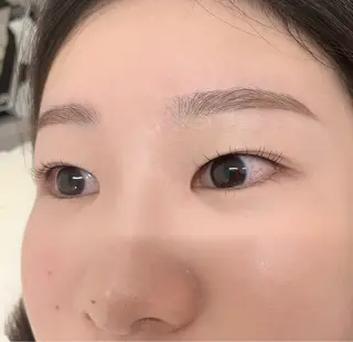 アイブロウ eny🫧 MIYUのマツエク・マツパデザイン