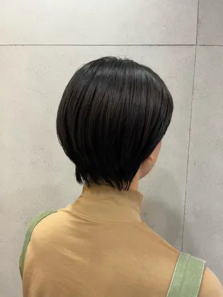 ショート おせ ちさとのヘアスタイル