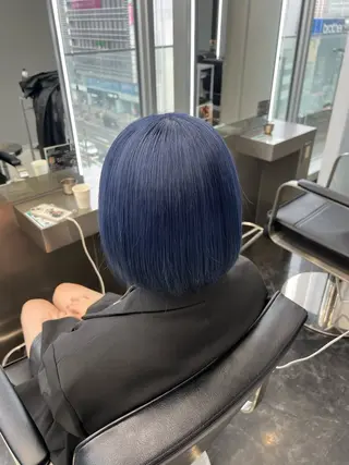 カラー 王道センターパート ⭐️AYAKA⭐️のヘアスタイル
