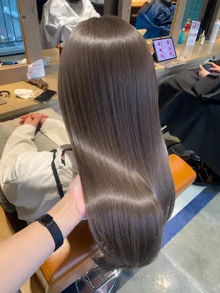 ロング 🩵盛れる顔周りヘア EMI🩵のヘアスタイル