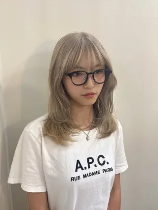 ミディアム 似合わせcut🌐/ tsuki(ツキ)のヘアスタイル