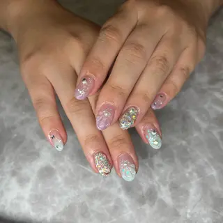 ネイル kinky 皆実町のネイルデザイン