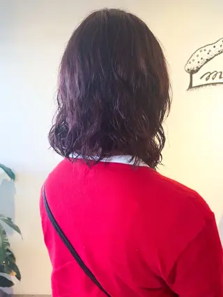 ミディアム カラー 💐メンズ特化× パーマ💐早坂駆留のヘアスタイル
