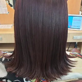 ミディアム カラー 【とにかく髪に優しい ❇️】森田篤のヘアスタイル