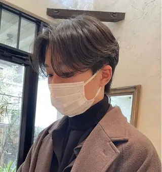 ショート パーマ メンズ マツエク・マツパ Hana❁⃘*.ﾟ Jr.stylistのヘアスタイル